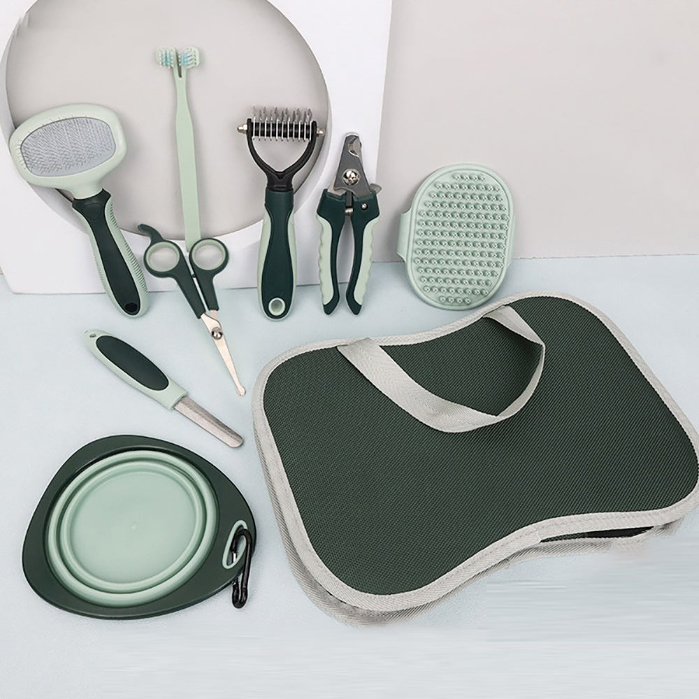 Kit toilettage brosse démêlante incluse