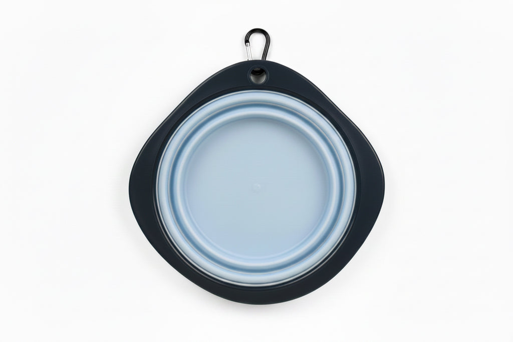 Gamelle pliable voyage pliée à plat
