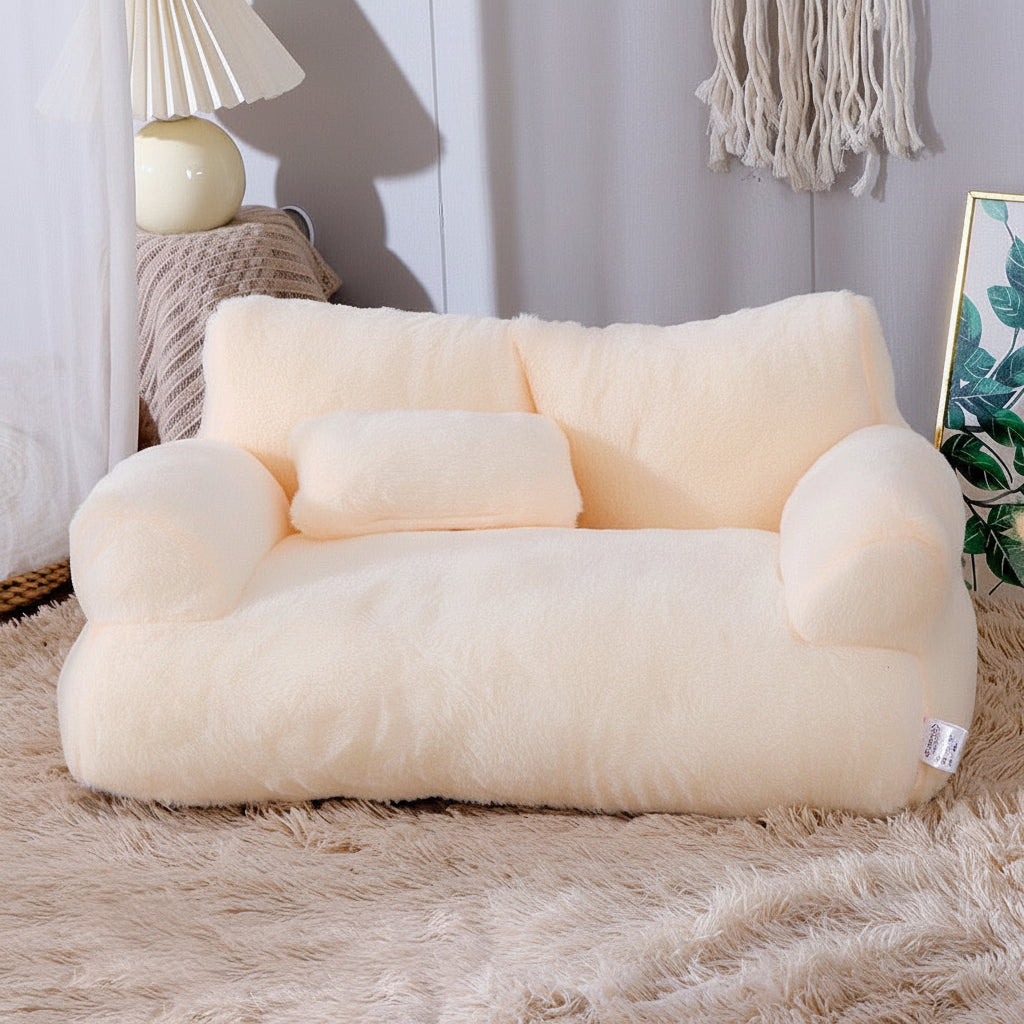 Panier luxueux avec oreiller inclus