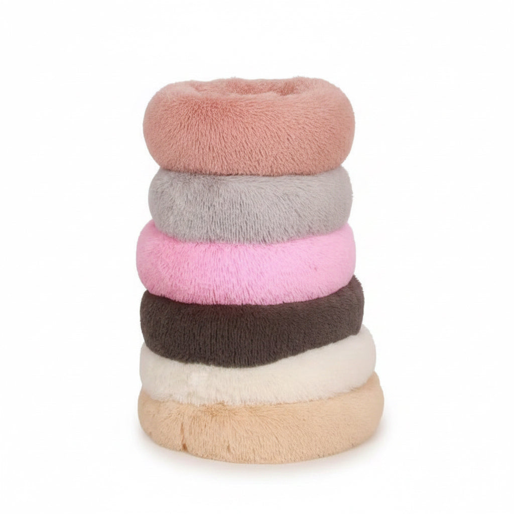 Panier nid douillet peluche douce vue principale