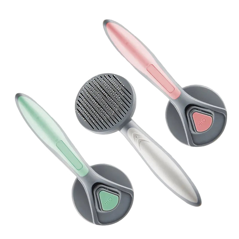 Brosse toilettage 2-en-1 démêlant massant