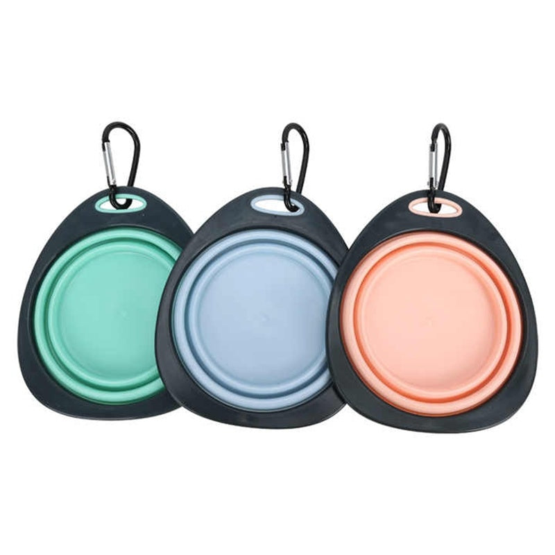 Gamelle pliable voyage coloris rose