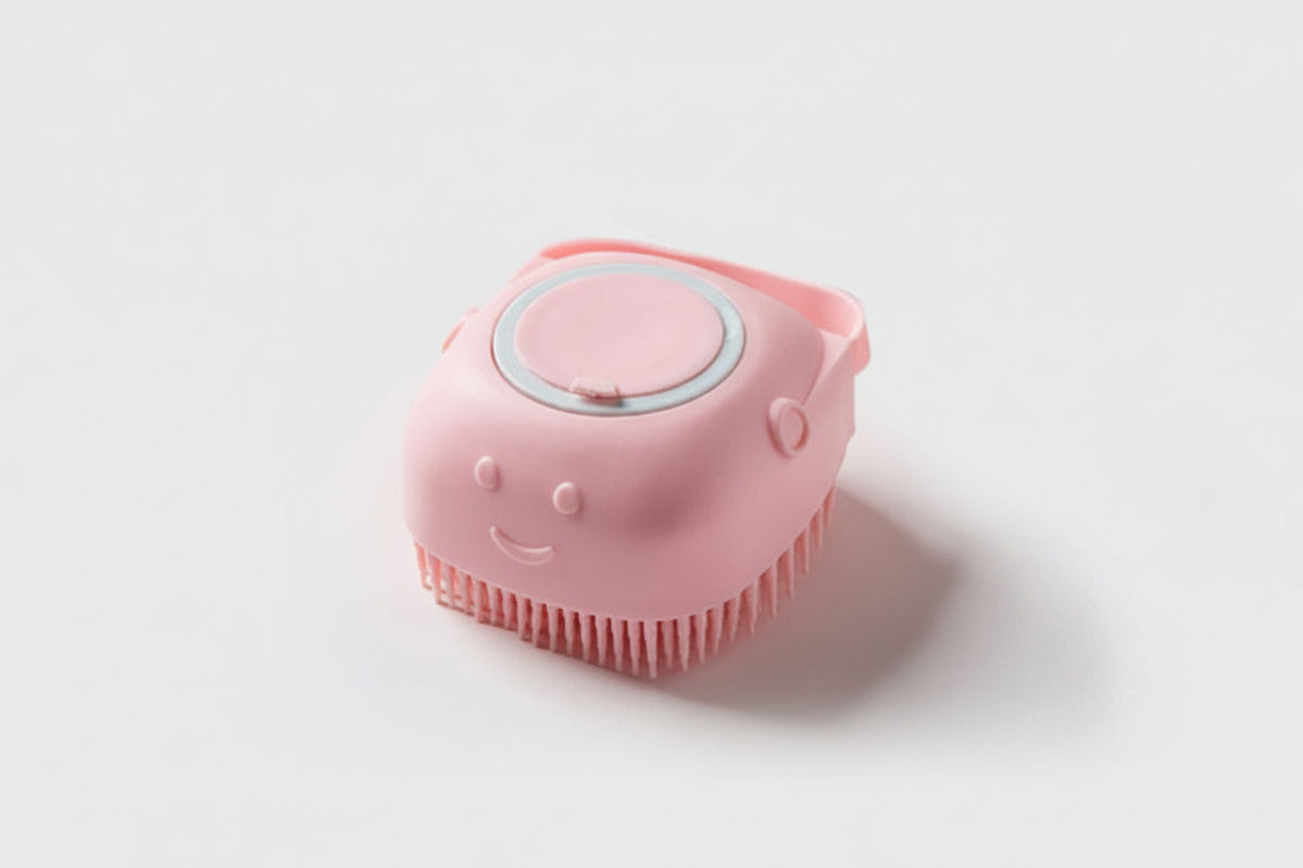 Brosse bain coloris rose