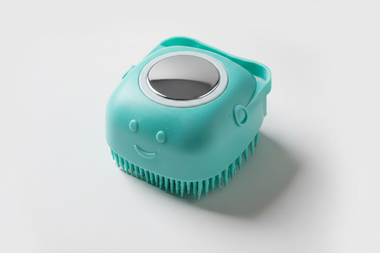 Brosse bain coloris bleu