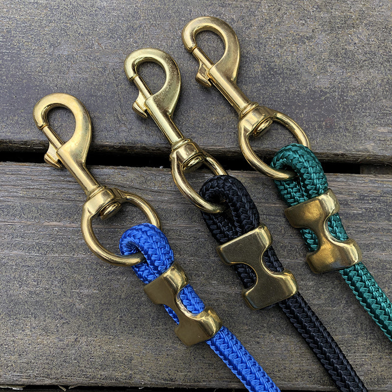 Laisse promenade nylon coloris vert