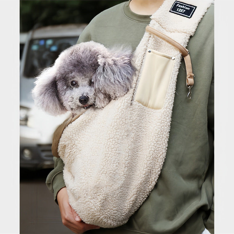 Boucle anti-évasion intégrée sac transport animal