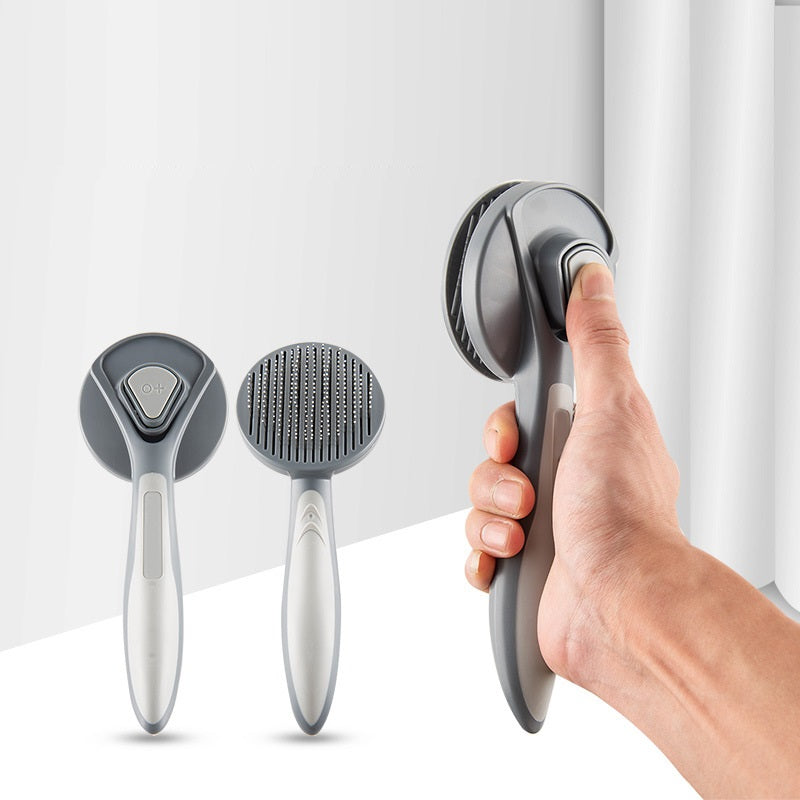 Brosse toilettage dents acier inoxydable